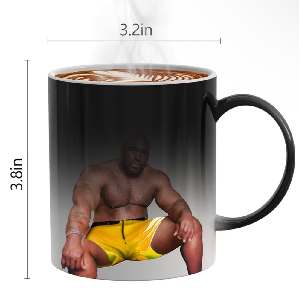 Barry Wood Heat Activated Reveal Mug - Picture 4 of 5